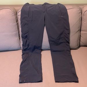 Navy athleta hiking/casual pants